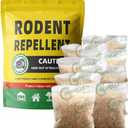 Rodent Repellent, Mice Repellent, Peppermint Rat Repellent, Keep Rodents Out of House/Cars/Rvs/Garages, Natural Mouse Repellents, Indoor & Outdoor 3 Months Protection, 8P (1 Ounce (Pack of 8))