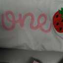 YOUNGER TREE Baby Girl 1st Birthday Outfits One Year Old Clothes Romper Tutu Cake Smash Skirt with Headband Baby Girl Gifts (12-18 Months, Sweet One Strawberry)