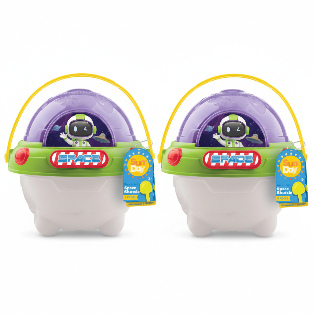 2 Packs. SPACE THEME BEACH Set