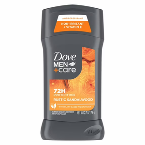 DOVE MEN + CARE Antiperspirant 3 Pack Rustic Sandalwood Deodorant for Men 2.7 oz