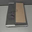 JARLINK Over The Door Organizer Storage, 5 Shelf Hanging Door Organizer with 5 Large Capacity Pockets, Anti Tilt 44 lb Load Behind Door Storage for Bedroom, Bathroom, Pantry, Nursery, (Grey) (1 Pack)