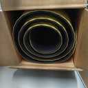 Durable Corp Grand Comfort Floor Mat, Anti Fatigue Heavy Duty Waterproof Non Slip Textured Rubber for Productivity and Comfort, Indoor Outdoor for Kitchen or Industrial, 36x60 In, Black, Yellow Border