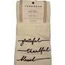 Homewear Embroidered Hand Towels - Grateful Thankful Blessed