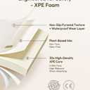 0.6" Thick Baby Play Mat, Interlocking XPE Foam Floor Tiles 3.7 x 5.5 ft