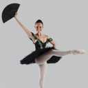 ROBOHOOK Hand Fan Foldable,3pcs Large Hand Fans for Dance,Folding Hand for Men/Women Wedding Party Gifts Performance Dance Home Decoration (Black)