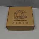 Clear Window Bird Feeder with 5 Extra Strong Suction Cups, DY-SKTY Sturdy and Durable Acrylic Birdfeeders for Viewing Wild Birds Outside, as a Bird Watching Gift, Outdoor Birdhouse Box, Garden Decor