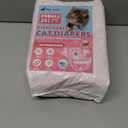 Pet Soft Disposable Cat Diapers - Diaper for Female & Male Cats, Puppy Doggie Diapers for Female Dogs with Adjustable Foam Tail Hole, X-Small (24Pcs, PK Flowers)