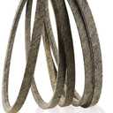 Lawn Mower 1-653368 Belt 5/8"x154" Fits for Exmark Lazer Z HP with 52" Deck 1-653368 653368 116-3455 653368 Hustler 604711 Husqvarna 539114557, for LSZ4622 RZ5422 RZ5424 with 52" and 54" Deck