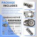 5.3L NON/AFM DOD Disabled Camshaft Lifters Kit Head Gasket Set Timing Chain Kit Oil Pump For Chevrolet Colorado Silverado 1500 Tahoe For GMC Sierra 1500 Yukon For Hummer 5.3L V8 Truck/SUVS 2007-2013