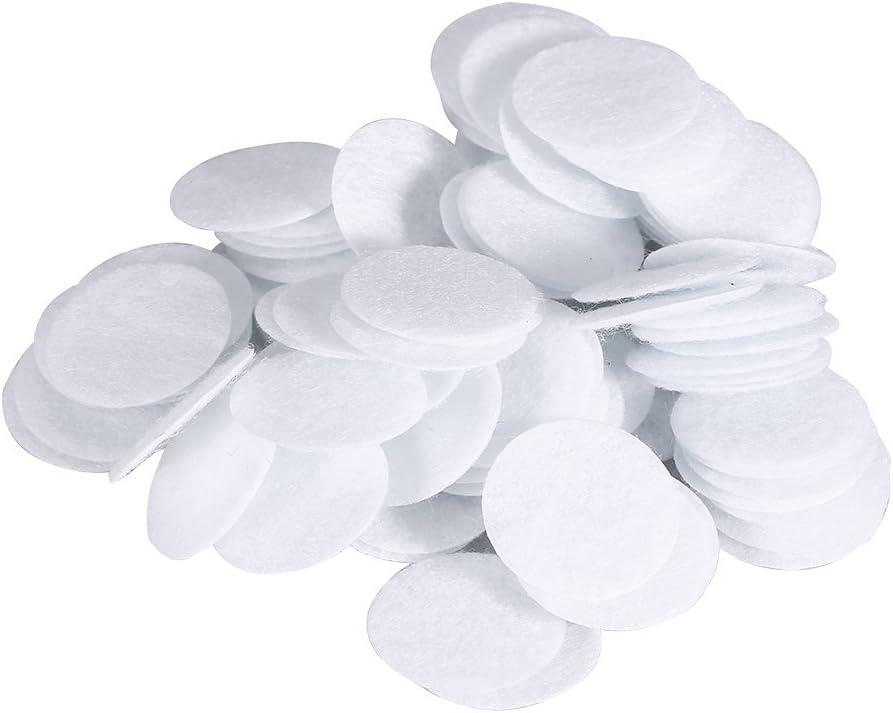 Microdermabrasions Filters, 500pcs Replacement Sponge Cotton Filter Round Filtering Pads Microdermabrasion Filters for Blackhead Removal Beauty Machine(20mm)