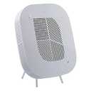 KOMMA Lov Air Purifier for Bedroom, 3.1 inch Slim Wall mount & Stylish Standing type, Hepa Filter Air Cleaner, Remove Fine Dust, Smoke. (KnitGray with Cradle)