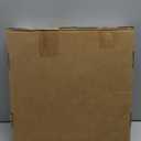 Zopeal 8 Pieces Black Round Restaurant Serving Tray, Plastic Non Slip Surface Food Meals Server Tray with Raised Edges for Home, Kitchen, Restaurant, Cafeteria, Bar (14") - Plastic Marring