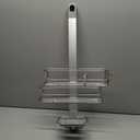 simplehuman Adjustable Shower Caddy, Stainless Steel and Anodized Aluminum