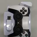 IWGAME Controller for PlayStation-5, Compatible with PS-5/PS-5 Pro/PS-4/ PC, Wireless Controllers Supports Adjustable Turbo, Remap, Hall Effect, Gaming Controller for PS-5 Games (2.4G Adapter Required) (White)