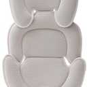 Infant Car Seat Insert, Car Seat Head and Body Supports for Babies, Soft Car Seat Insert Cushion Pad Suit for Infant Car Seats and Baby Strollers(Beige)