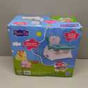 Peppa Pig Booster Seat with Tray, Toddler Dining Chair for Kitchen Table with Adjustable Tray, Cup Holder & Safety Straps, Portable, Easy to Clean, Fits Most Chairs
