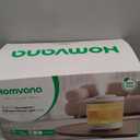 Homvana Small Humidifiers for Bedroom - 2 Packs 1.5L Cool Mist Top Fill Humidifier for Baby Nursery, Essential Oil Diffuser, 3 in 1 for Home Plants Offices and Grow Tents, 7 Color Lights, Ultrasonic