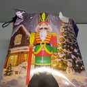 12FT Giant Christmas Inflatables Nutcracker Decoration Outdoor Soldier Blow Up Yard Decor Built-in LED Lights for Garden Yard Lawn Indoor Holiday Xmas New Year Gifts, Winter Outdoor Xmas Decor