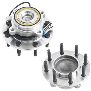 MAYASAF 515087 [RWD Only] Front Wheel Hub Bearing Assembly 8 Bolt w/ABS for Chevy 2001-2007 Silverado 3500, 2001-02 C3500, 2001-07 for GMC Sierra 3500