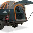Umbrauto Truck Bed Tent with Awning: 5.5-5.8FT PU3000mm Waterproof Tailgate Pickup Truck Tents, Easy Set-up for 2 Person, Fits Full Size Short Bed, Chevy, Dodge, Ford, GMC, Green