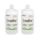 Fendall Eyesaline Eyewash Saline Solution Bottle Refill, 32 oz (2 Pack)