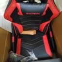 Respawn 900 Console Gaming Recliner with Footrest and Lumbar Support - Comfortable Ergonomic Gaming Chair with Headrest, No Wheels, Reclining, Heavy Duty, Racing Style Video Game Chairs - Red