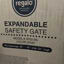 Regalo Safety 28"-42" Extra Wide Expandable Baby Gate for Doorways & Bottom of Stairs, Pressure Mounted Safety Gate for Babies, Toddlers & Pets, Tested & Safe for 30 Years, American Designed and Owned