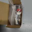 Raincovo Garden Hose Shut Off Valve to Pressure Washer Adapter, 3/4" GHT to 1/4" Quick Connect, Convert Water Hose into Power Washer Nozzle Tips, Car Washing Nozzle & Hose Attachment