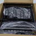 SNSLXH [2-Tier 4 Baskets Over The Sink Dish Drying Rack, 26.57"-35", Large Sink Rack for Kitchen, Extensible and Adjustable, Saving Kitchen Space