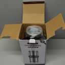 Secura Electric Coffee Grinder and Spice Grinder with 2 Stainless Steel Blades Removable Bowls