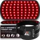 Red Light Therapy for Body Pain, 3 in 1 LED Beads Infrared Light Therapy Belt 660nm Red Light &850nm Near Infrared Light Therapy Timer Remote Control, Home Red Light Therapy Gift for Women Men