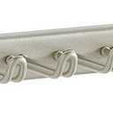 ClosetMaid 38053 14-Hook Tie & Belt Rack, Nickel (15 x 2.75 x 0.88 inches)