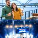 Selfie Stick for iPhone, Extended Portable Selfie Stick, Wireless Remote, Adujustable, Compact Phone Holder for Photograph, Video Recording, Streaming (White)