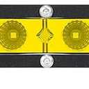 Willpower 13 Inch 60W Amber Yellow LED Light Bar Single Row 12V 24V Off Road Driving Lights Flood Beam Fog Lamps for Trucks Pickup ATV UTV SUV Boat Marine 4X4