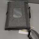 Baby Portable Diaper Changing Pad - Baby Diaper Changer Travel Bag with Wipes Pocket, Smart Design Portable Changing Mat, Infant Travel Station Kit, Gift for Newborn Girl & Boy - Grey