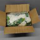 Dolicer 4Pcs 26Ft Artificial Eucalyptus Garlands with Flowers - 8 Roses, Faux Floral Greenery Garlands Fake Flowers Vines for Wedding Table Centerpieces Arch Party Ceremony Backdrop Decor (White)