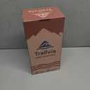 Trailvia Comfortable Footbed Sandals for Men & Women  Adjustable Buckle & Arch Support, Waterproof Summer Slides for Outdoor, Beach & Everyday Adventures (Black)