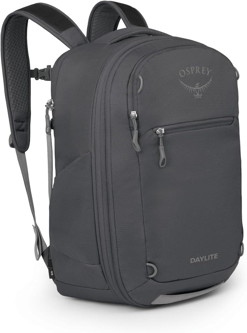 Osprey Daylite Expandable 26+6 Travel Pack, Tunnel Vision Grey, One Size