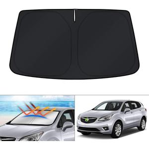 KUST Windshield Sun Shade for Buick Envision 2016-2020 Accessories Sunshade Sun Visor Sun Shield Protector Foldable Keeps Your Vehicle Cool