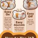 Dono Dog Diapers Female (20-60PCS), Disposable Pull it Up Diapers for Dogs Female with 360 Stretchy Waist, Diapers for Doggie in Heat Period, Super Absorbent Leak-Proof Puppy Diaper for Dogs, Elderly (Large, Pack of 2)