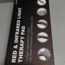 ALLOLO Red Light Therapy for Body, 3-in-1 LED Bead Red Light Therapy Belt with Timer Remote Control, 12.6"*6.3" 660nm&850nm Infrared Light Therapy for Body Back Waist Shoulder Knee Joint (Corded)