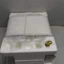 Ceramic Table Lamps Set of 2, UpDown Dual Light with USB C+A, 22"Bedroom Lamp&Beside Lamp with 3 Color Temperature for Bedroom and Living Room, Night Light for Nightstand and Desk Decor (With 2 Bulbs)