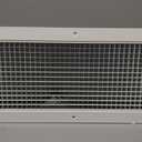 HVAC Premium 8'' x 24'' or 24'' x 8'' Cube Core Eggcrate Return Air Grille - Aluminum Rust Proof - HVAC Vent Duct Cover - White [Outer Dimensions: 9.75 X 25.75]
