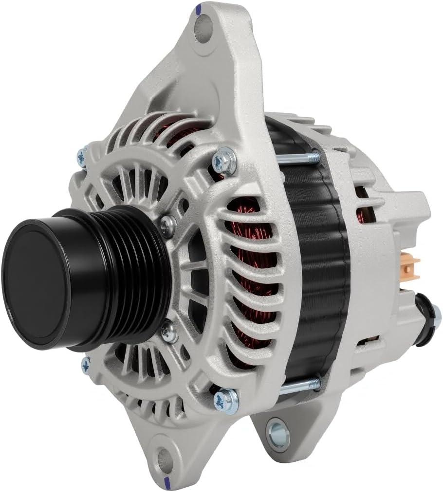 SCITOO New Alternator Fits for Chrysler 200 11-13, for Sebring 07-10, for Dodge for Avenger 08-13, for Caliber 07-10, for Jeep for Patriot 07-16, for Compass 07-16, L4 2.4L,115A CW 11231 4801323AC