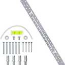 W11025649 AP6245752 Microwave Mounting Plate with Hardware Screws Kit Replacement for Whirlpool Kitchen-Aid Amana Maytag Microwave (W11025649 Mounting Kit (w/Hardware & Column Level))