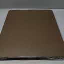 Appliance Slider 360° Rolling Tray for Coffee Maker- Bamboo Coffee Pot Slider Tray for Countertop Rotation Sliding Tray with Wheels, Appliances Mat Easily from Under the Cabinet, Brown (15.7"×13")