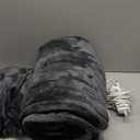 Electric Blanket Heated Queen, Soft Flannel 84"x90" Heating Blanket with 8 Hours Auto Off 10 Fast Heating Levels Machine Washable Sherpa Heated Blanket with Overheating Protection (Gray)