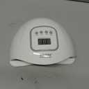 JODSONE U V LED Nail Lamp, Nail Dryer for Gel Polish, Led Light with Automatic Sensor & 4 Timers (Milky White)