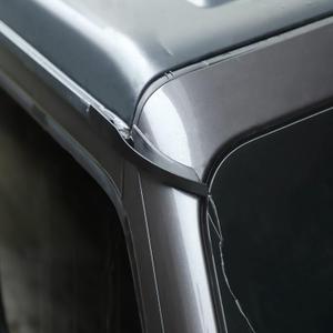 JWWY Update Rainwater Diversion Channel,Hardtop Rain Diverter ABS Drip Rail Extension Rain Gutter for Jeep Wrangler 2018-2025 JL JLU & 2020-2025 Jeep Gladiator JT, Wrangler Exterior Accessories 2PCS