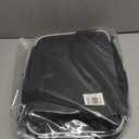 WOLT Bowling Ball Bag for Single Ball - Bowling Ball Tote Bag with Padded Ball Holder, 2 Pockets fit Bowling Shoes Up to Mens Size 14 and Accessories (Black)